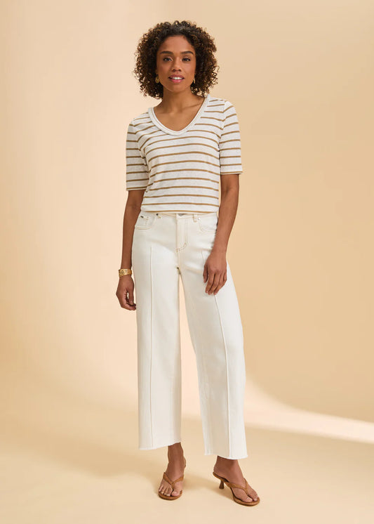 Olivia Wide Ankle - Ivory