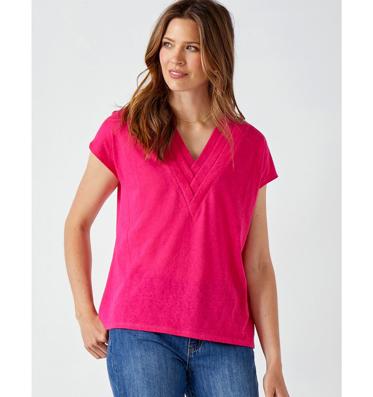 Elevated Deep V Tee