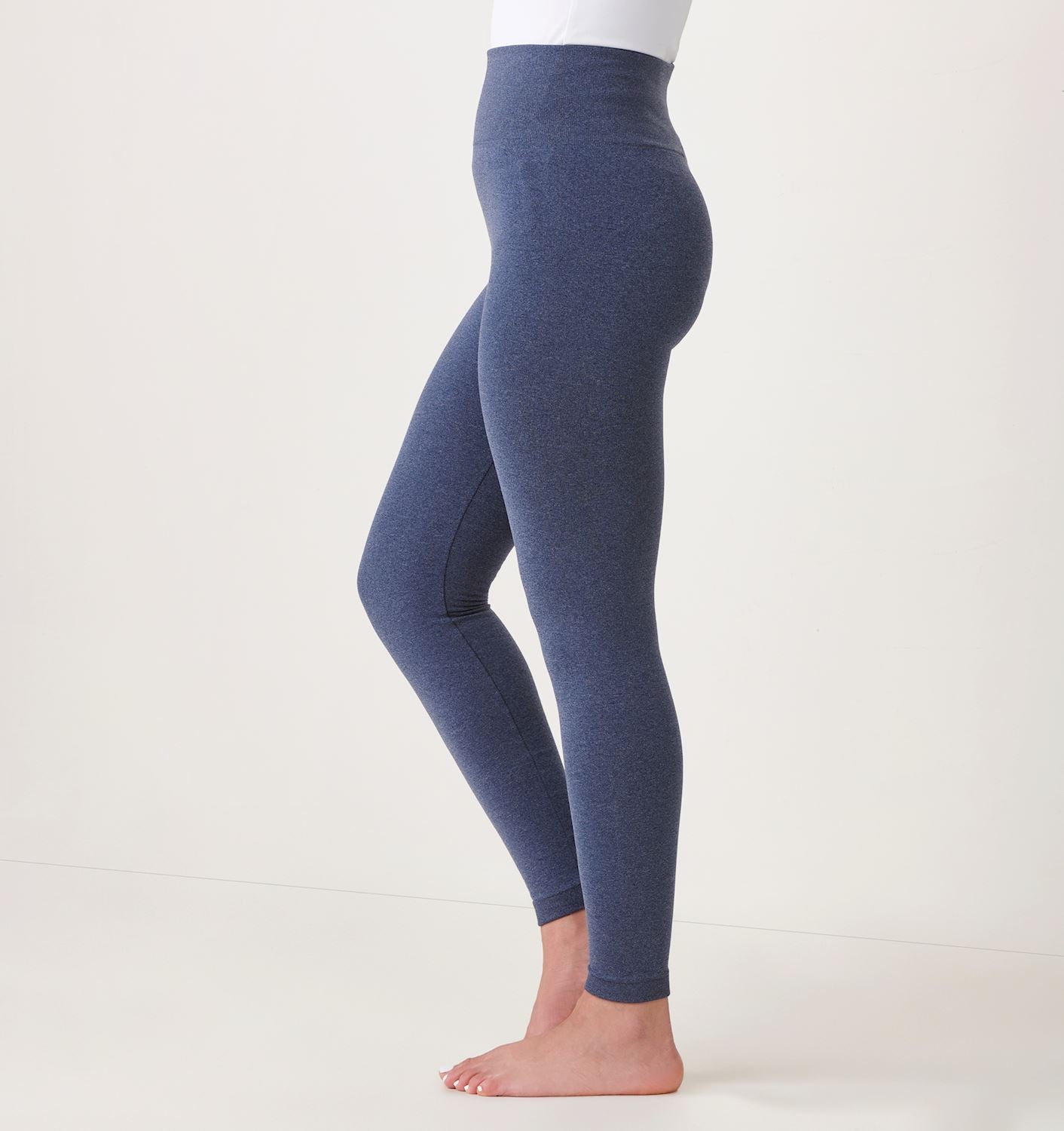 Brushed Legging - Medium Blue