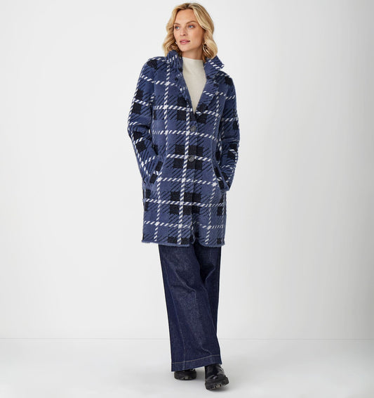 Plaid Coatigan