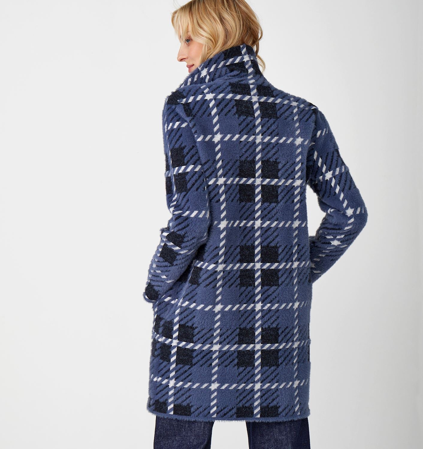 Plaid Coatigan