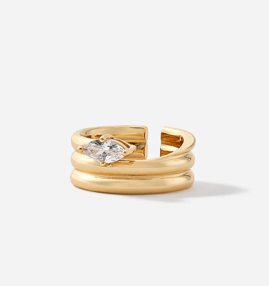 Stacked Gold Ring