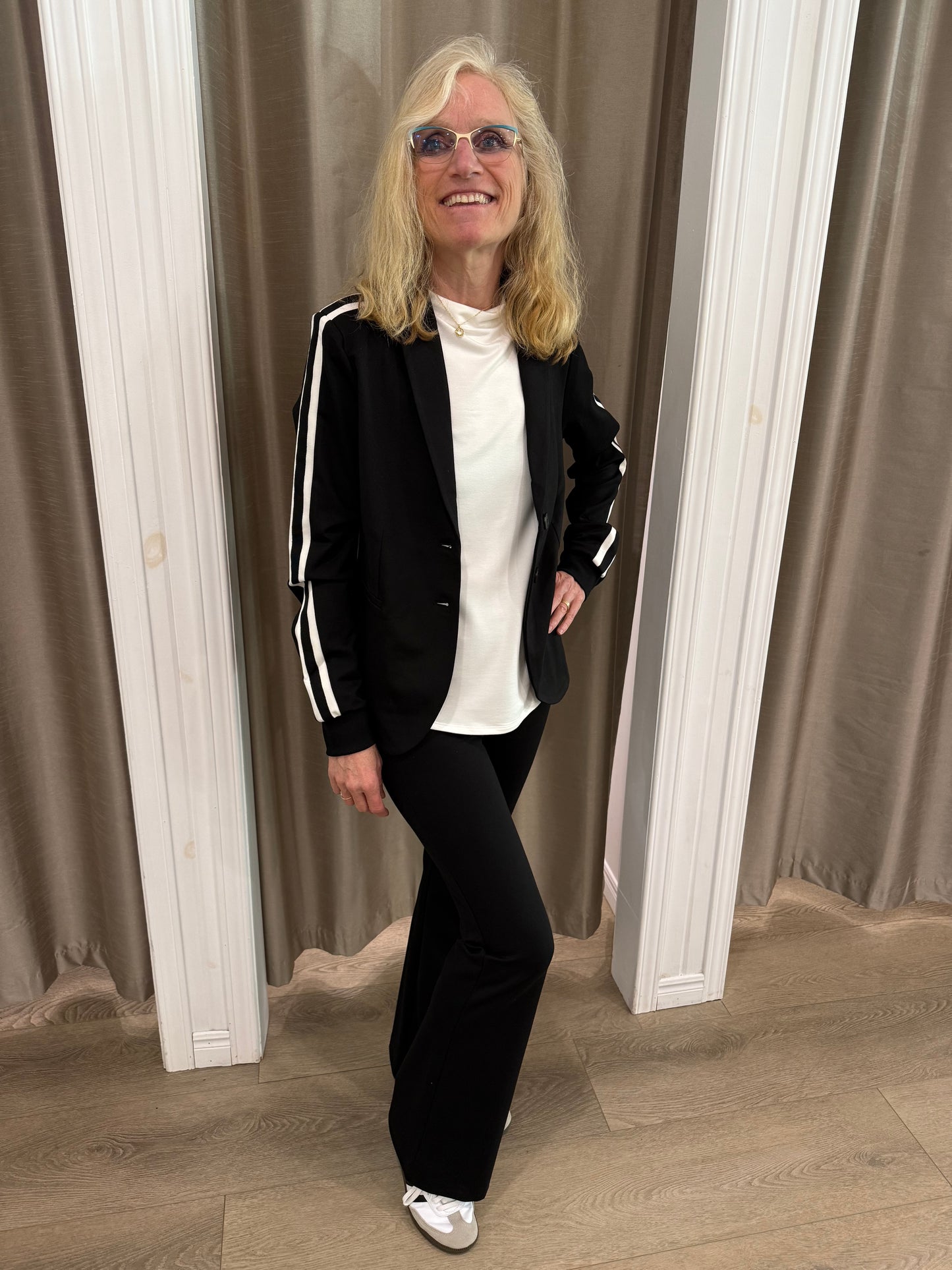 Blazer Punto Stripes