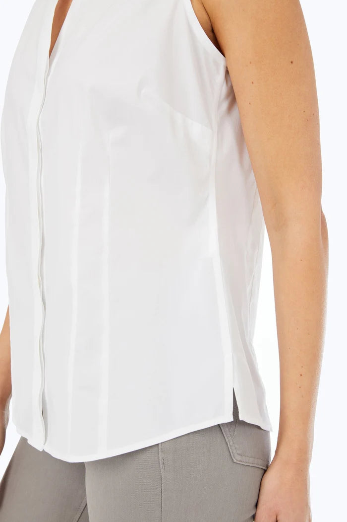 Taylor No Iron Stretch Sleeveless Shirt