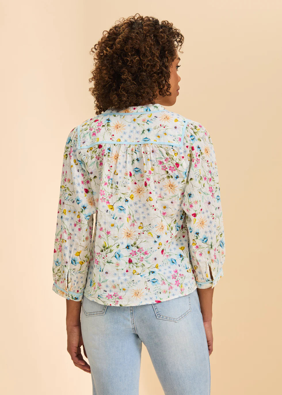 3/4 Sleeve Shirt, Spring Solstice