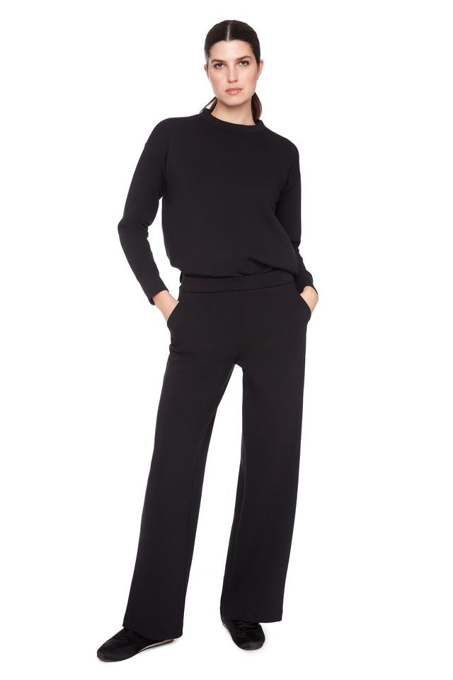 Solid Malibu Wide Leg Pant