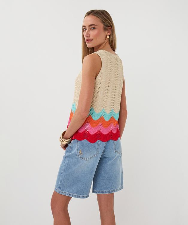 Top Zig Zag Knit