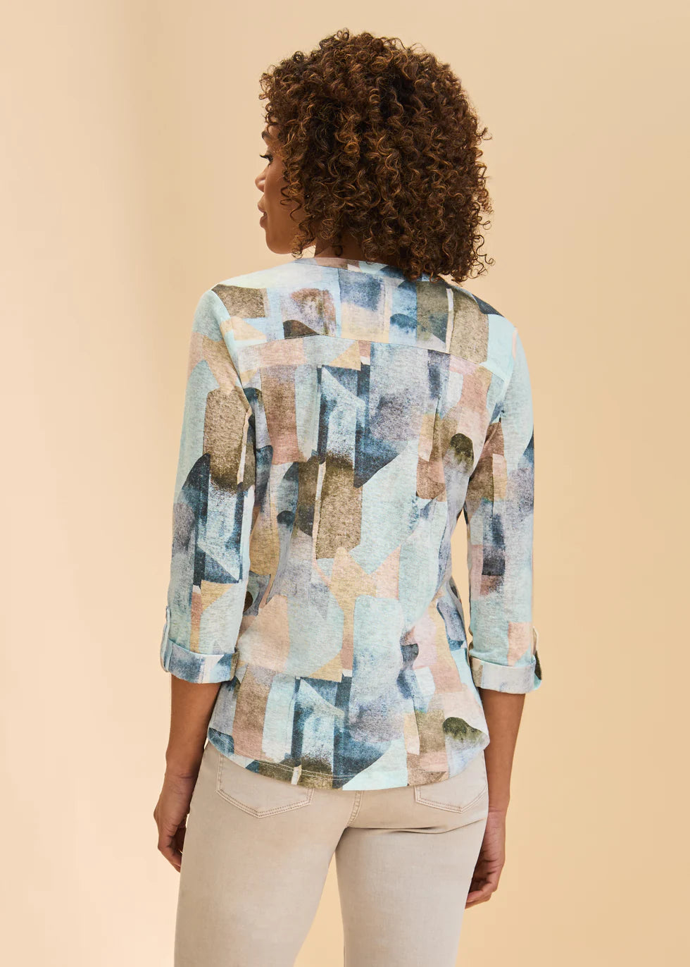 Henley Top - Coppertone