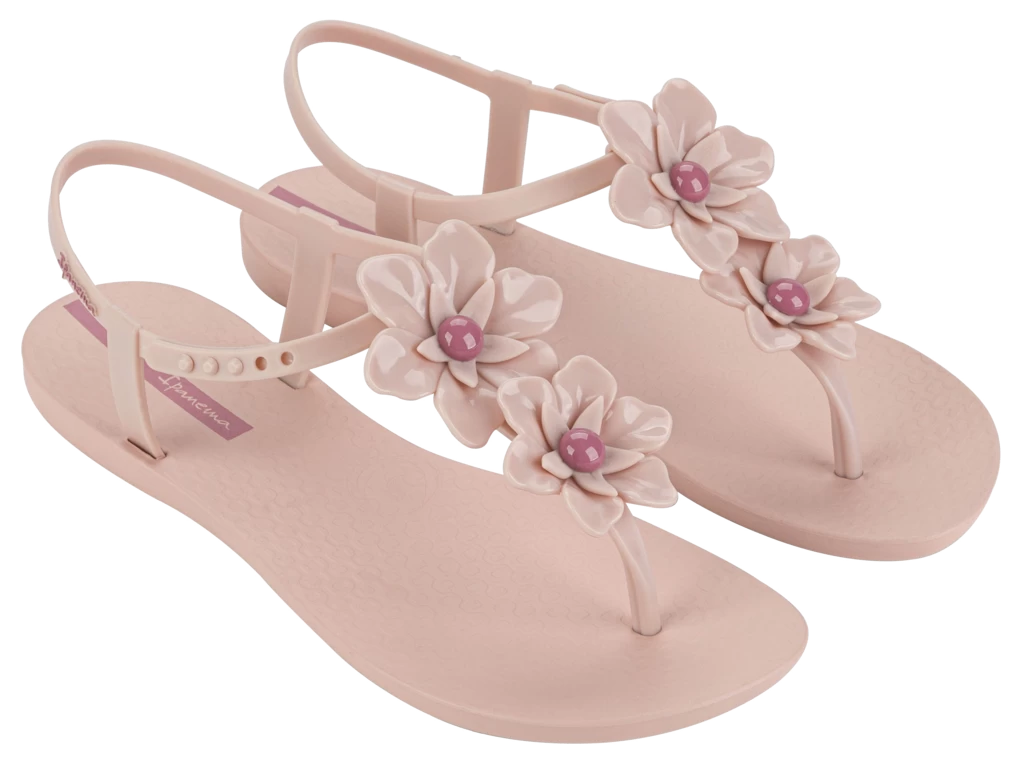 Duo Flowers Sandal Fem