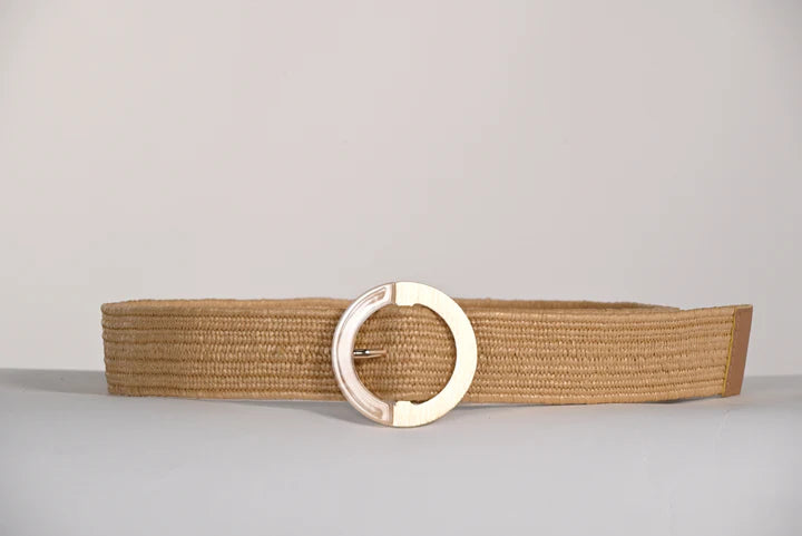 Natural Woven Belt A26106