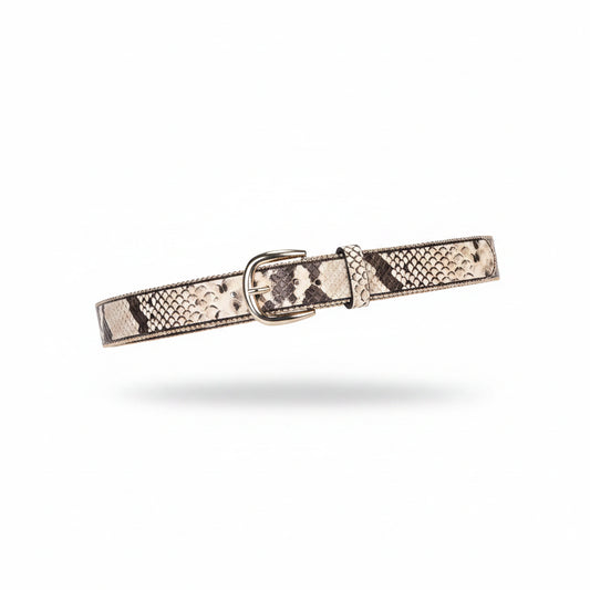 Snake Gold Detail Belt