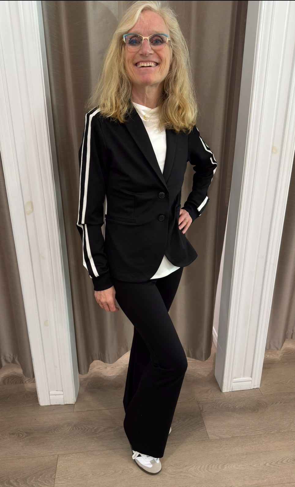 Blazer Punto Stripes