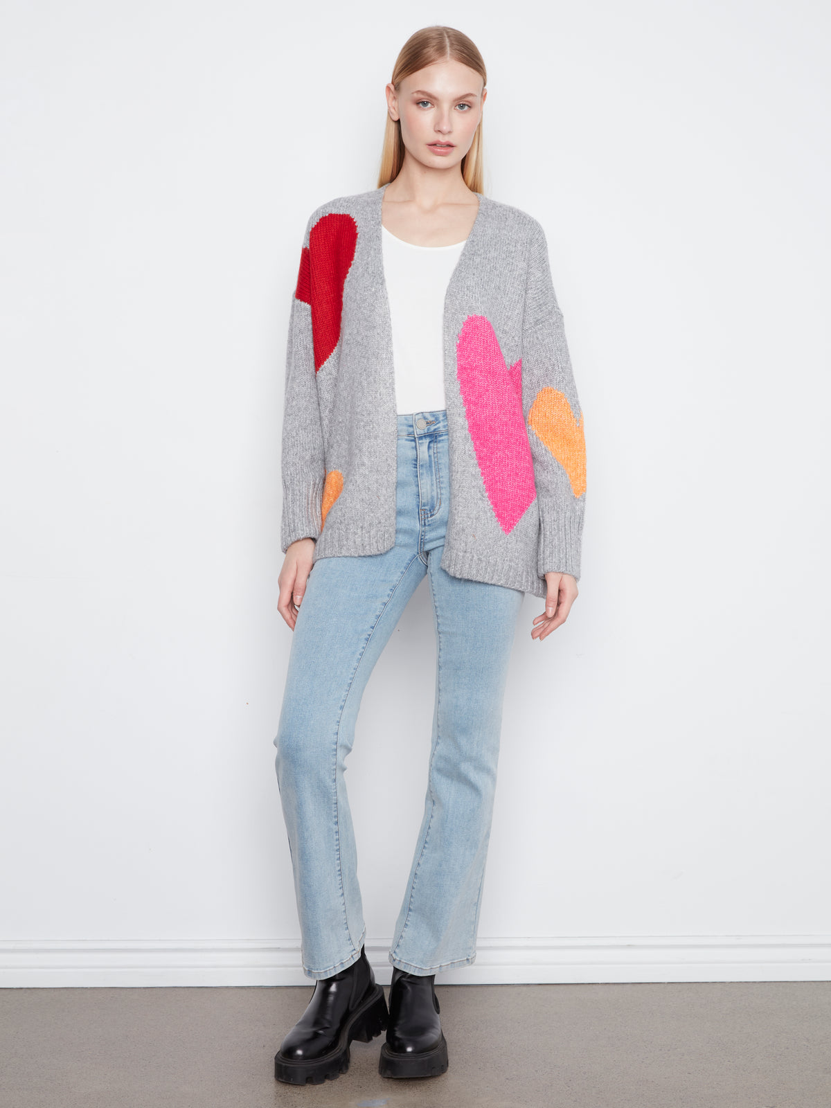 Knit Hearts Cardigan