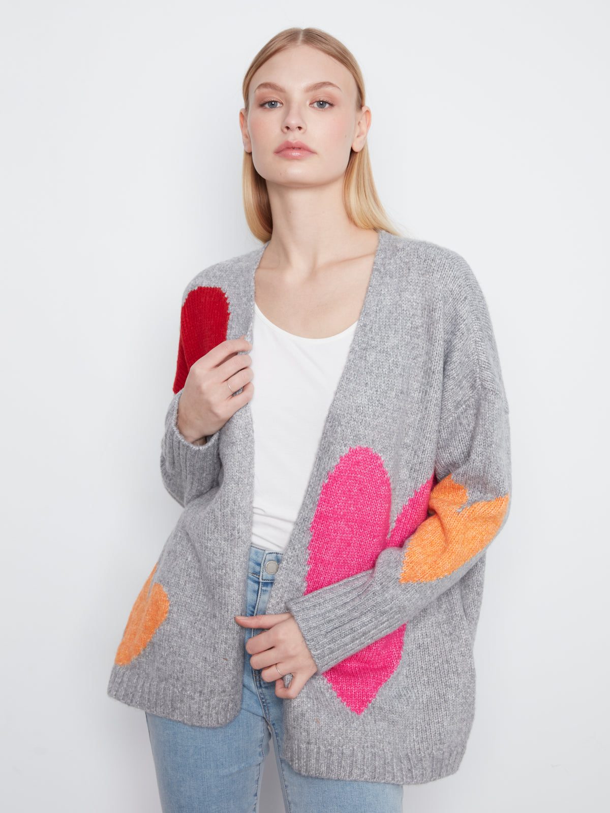 Knit Hearts Cardigan