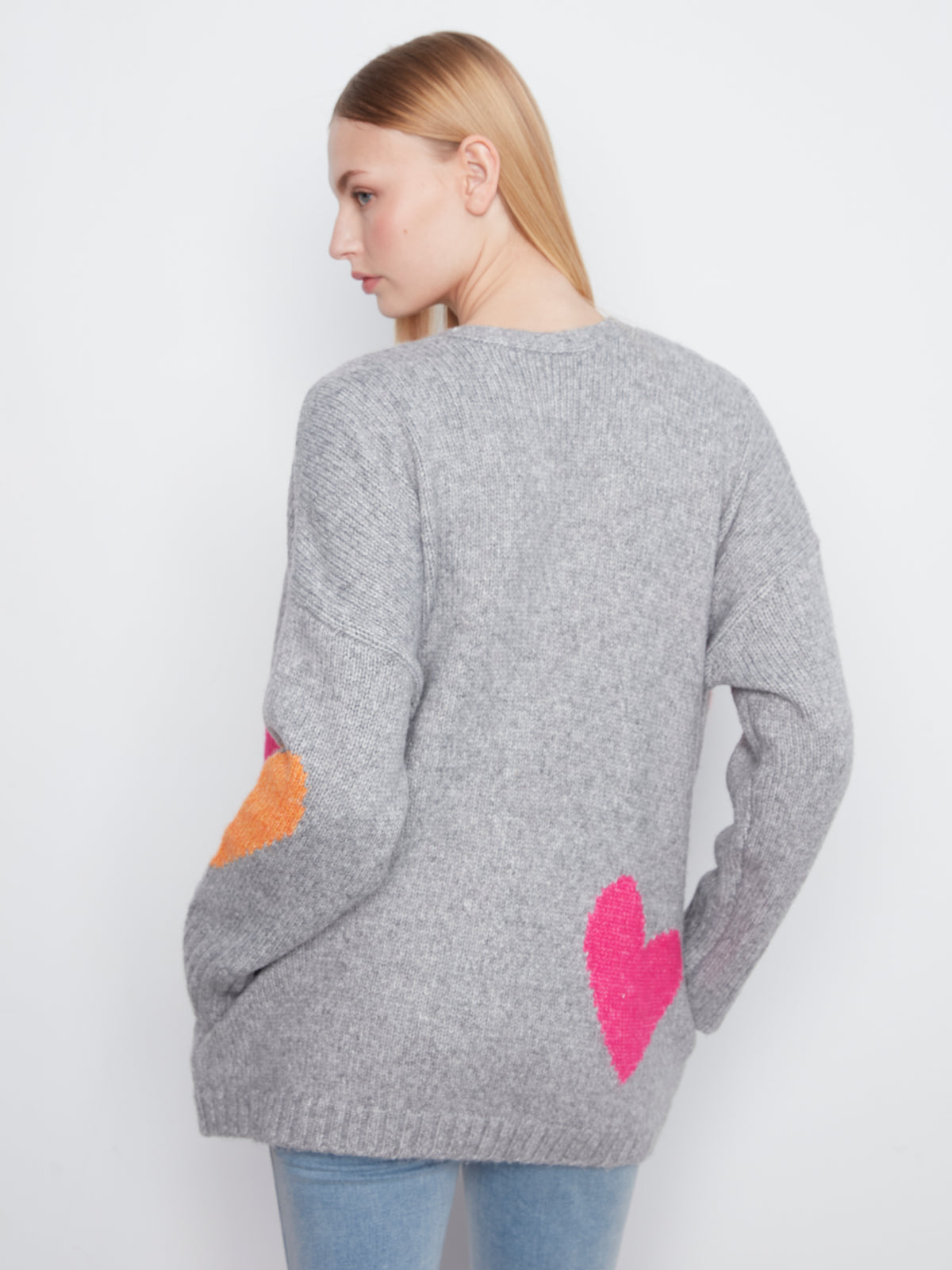 Knit Hearts Cardigan