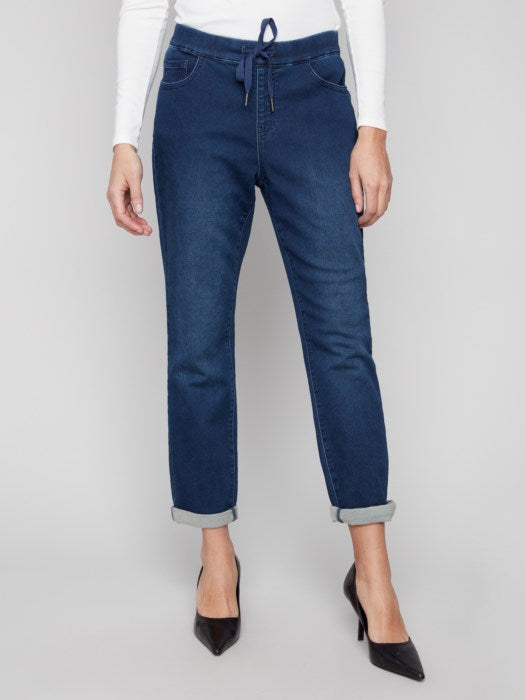 Knit Jogger Pant with Elastic Waistband and Pockets
