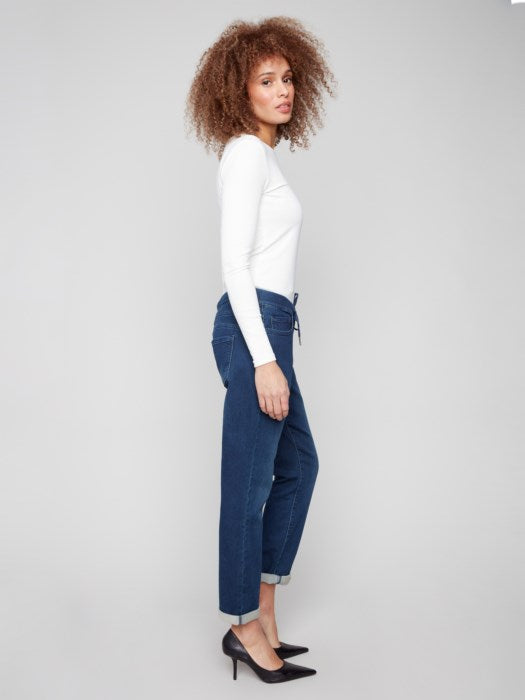 Knit Jogger Pant with Elastic Waistband and Pockets