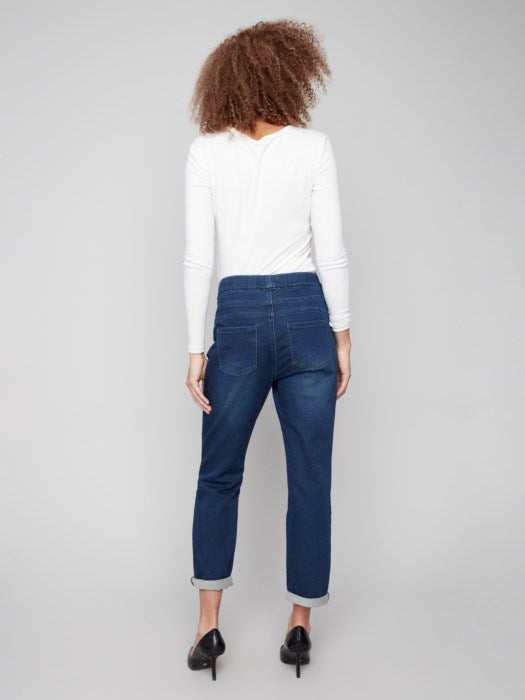 Knit Jogger Pant with Elastic Waistband and Pockets