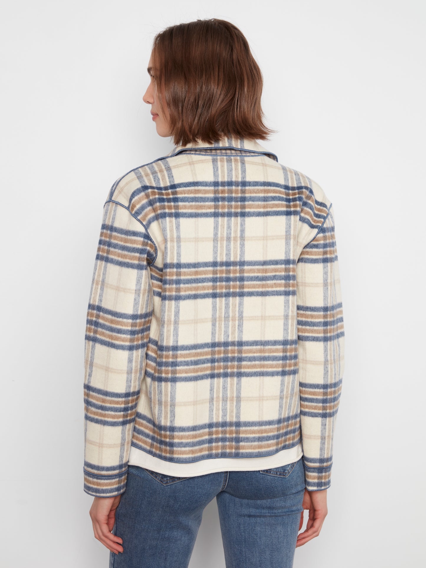 Reversible Plaid Jacket