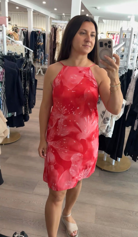 Delicate Floral Print Dress