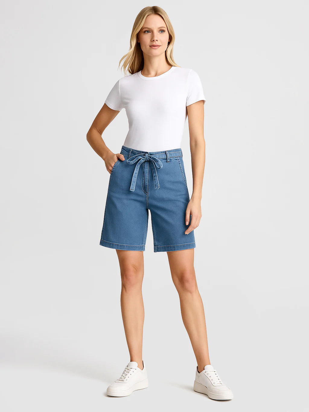 Erika Denim Bermuda