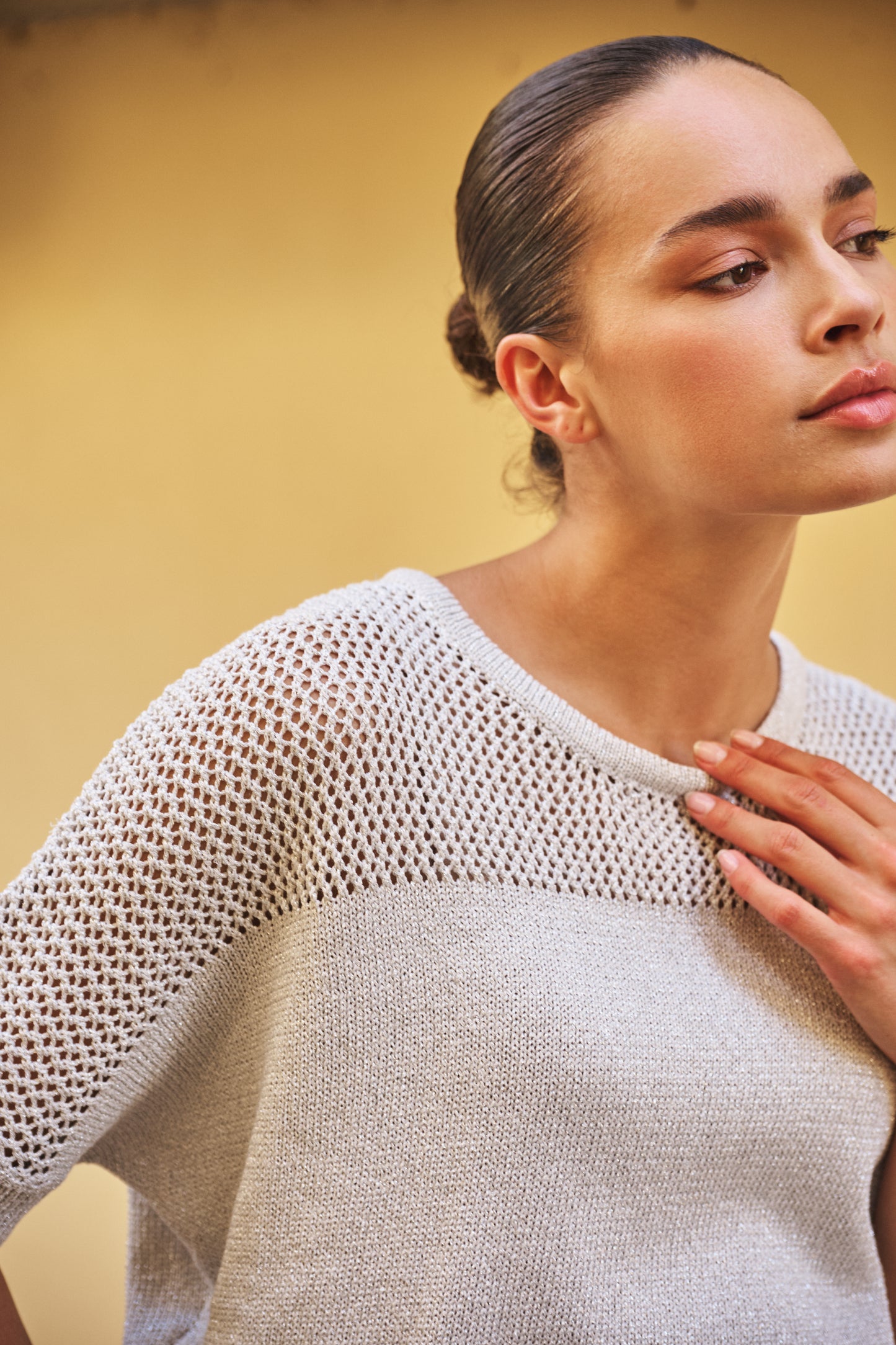 Ajour Sweater Batwing