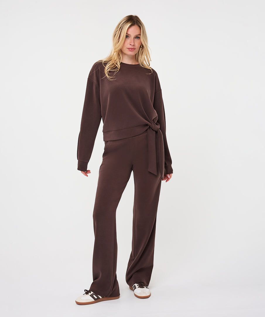 Modal Sweater Knot Detail