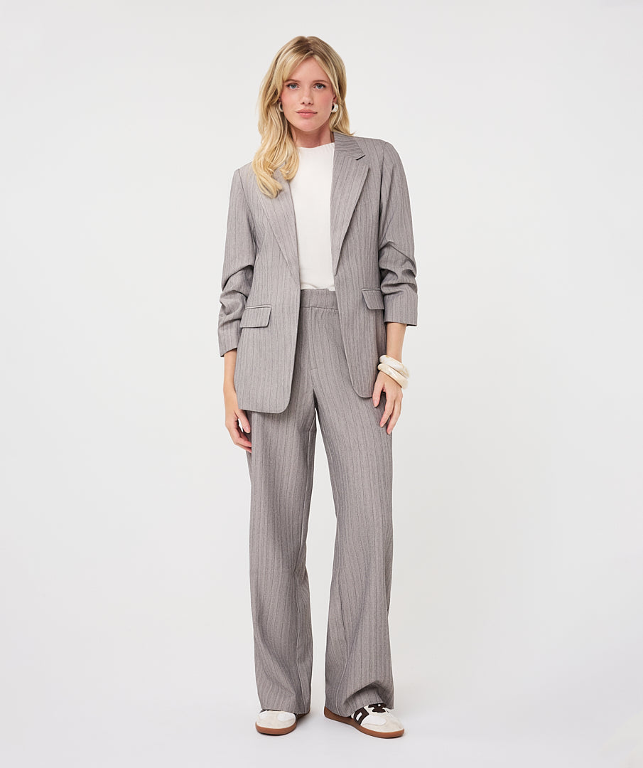 Blazer 3/4 Sleeve Herringbone