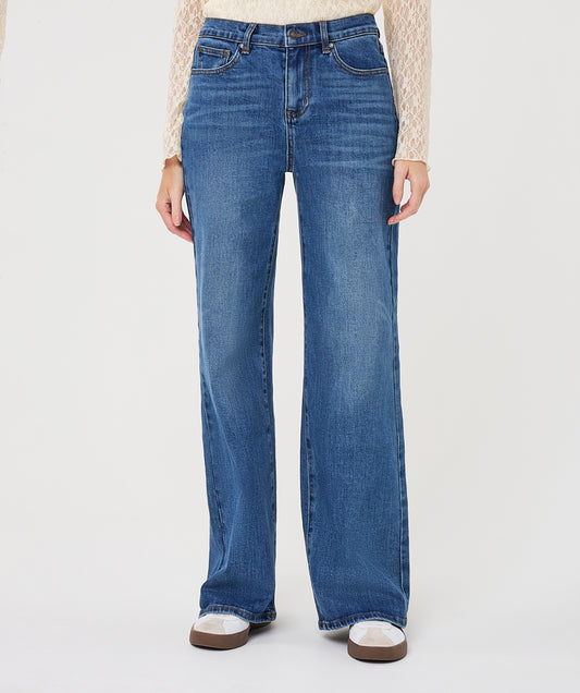 Blue Denim Wide Esqualo Jeans