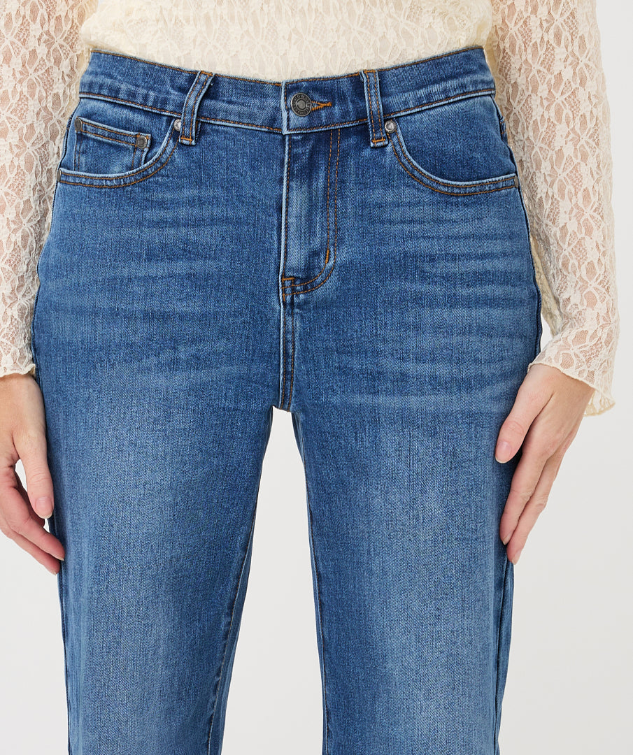Blue Denim Wide Esqualo Jeans