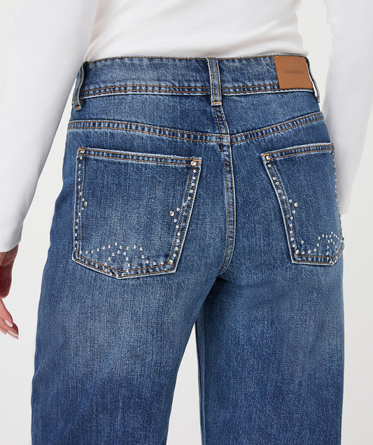 Dark Denim with Gemstones