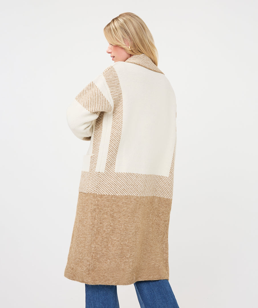Cardigan Stripes - Sand