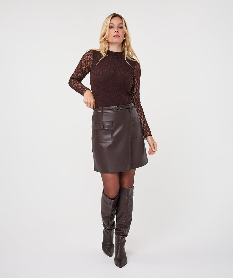 Lace Long Sleeve Top