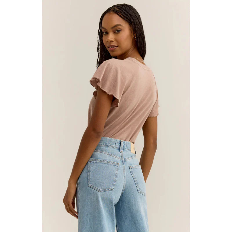 Abby Flutter Tee
