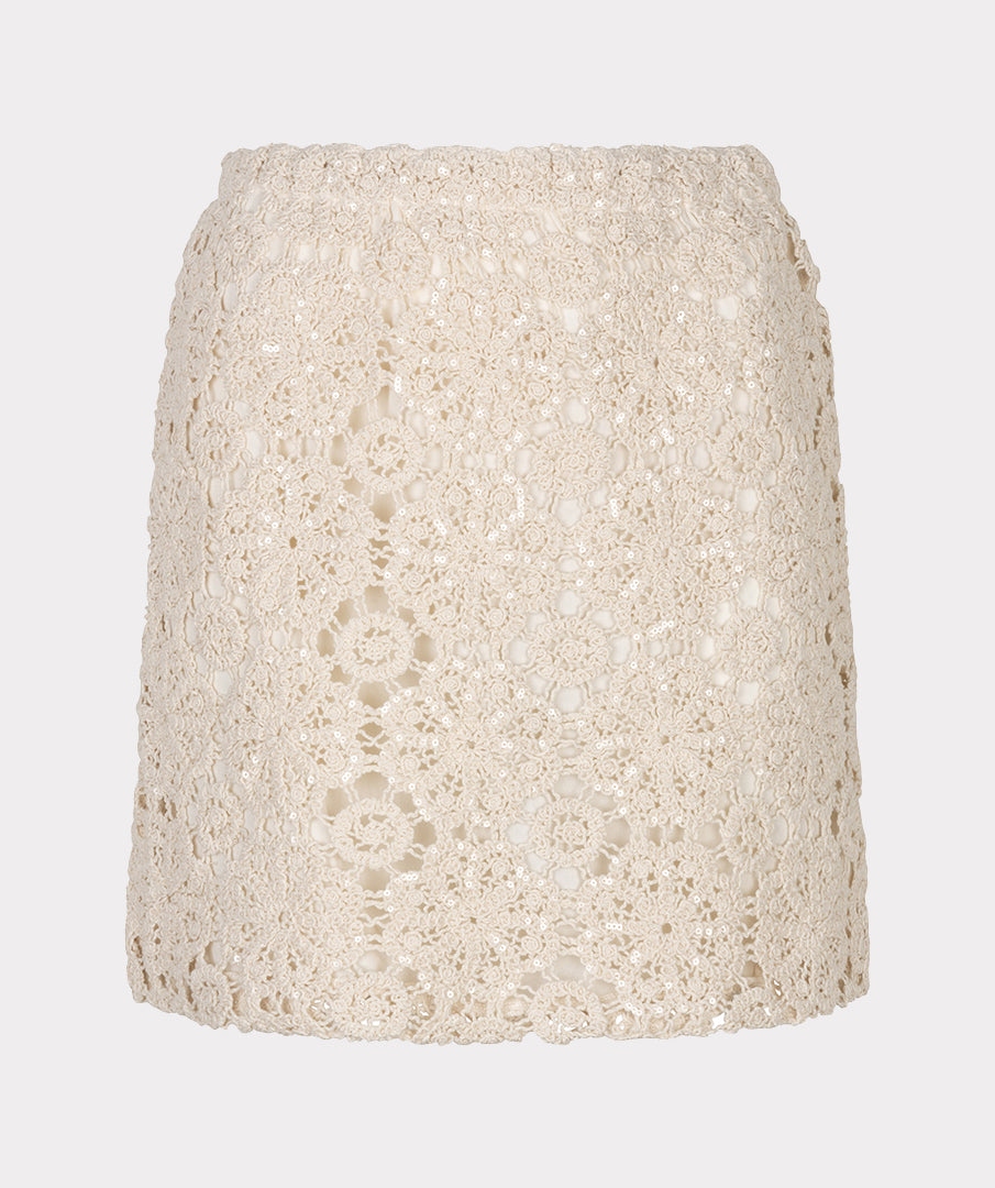 Tape Yarn Sequins Skirt