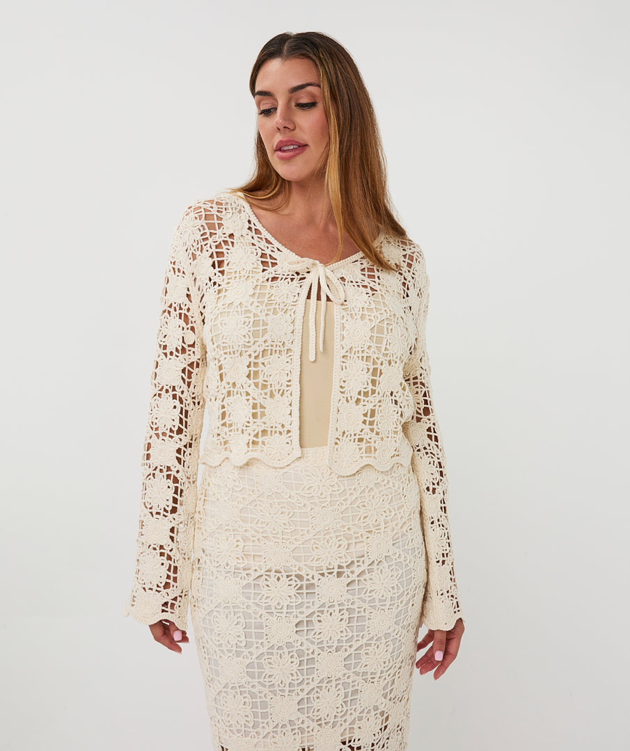 Cardigan Tape Yarn Tie