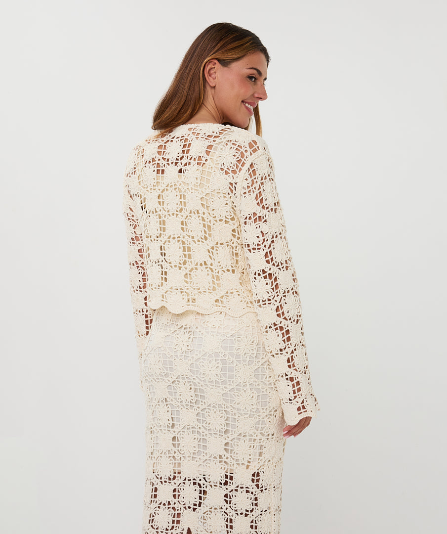 Cardigan Tape Yarn Tie
