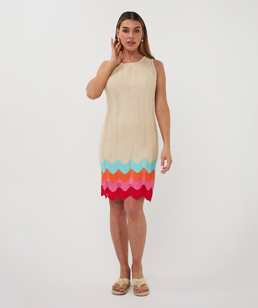 Dress Zig Zag Knit