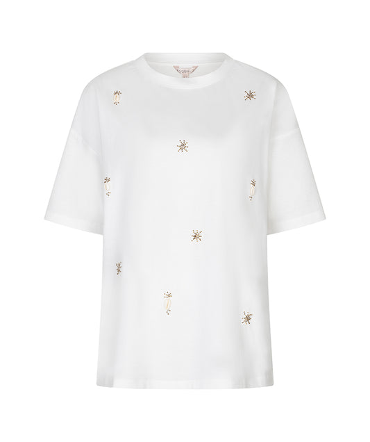 T-Shirt with Embellishment