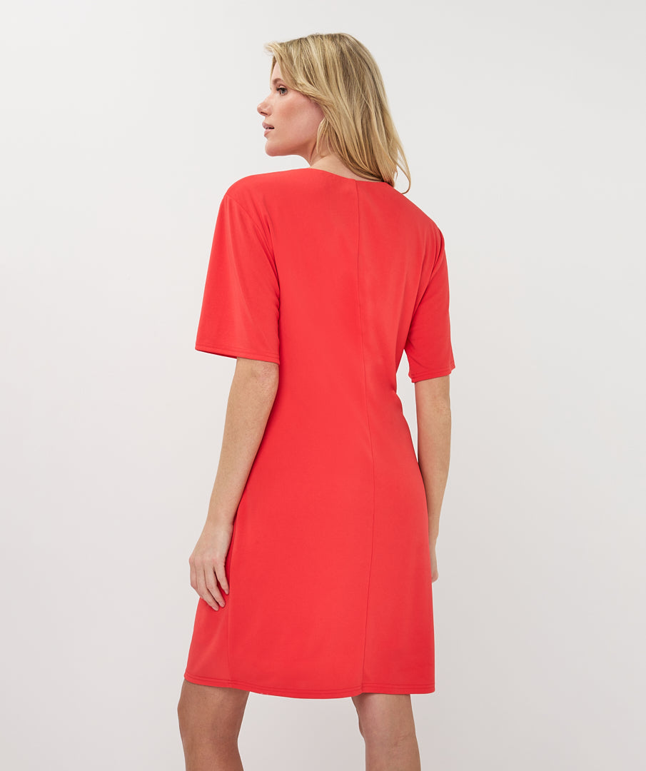 Short Dress with Bow