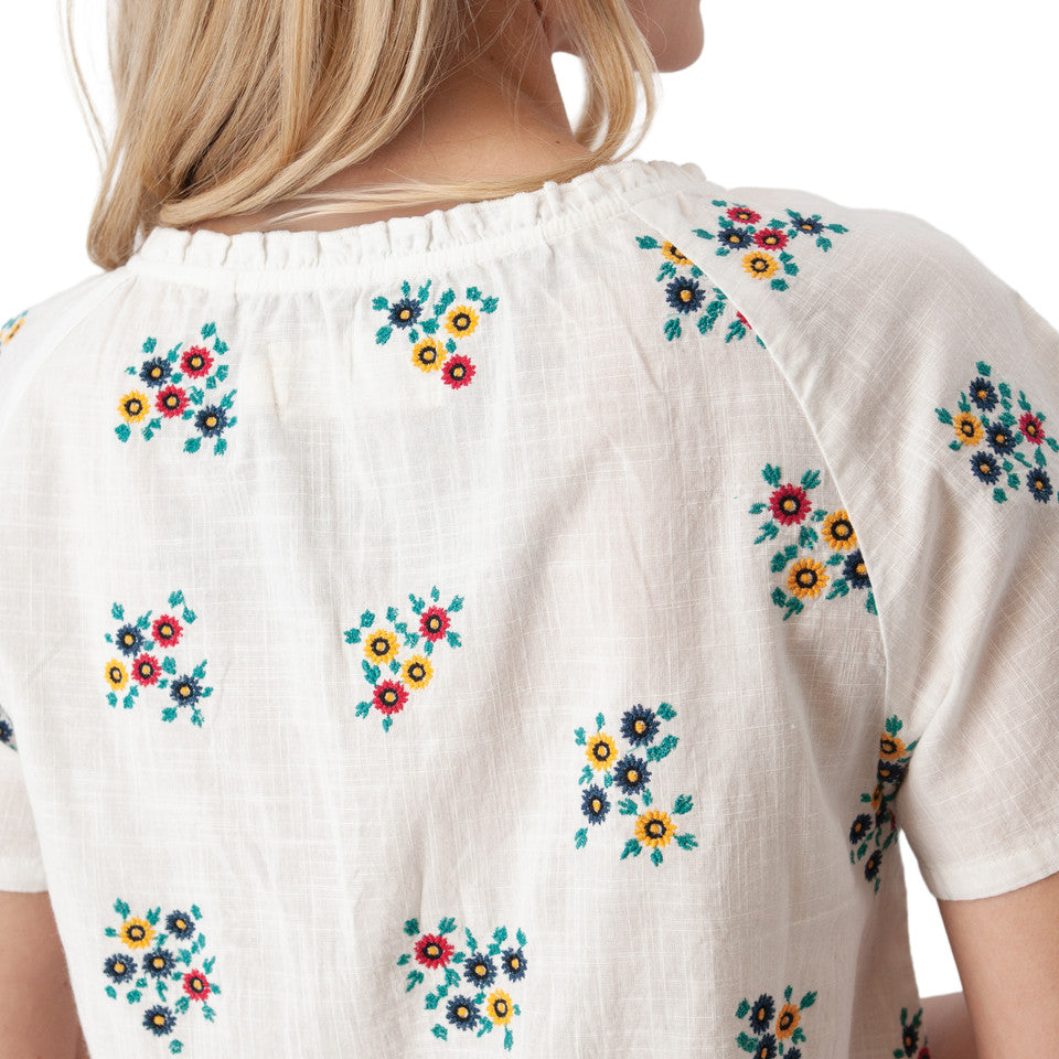 Mariposa Top - White