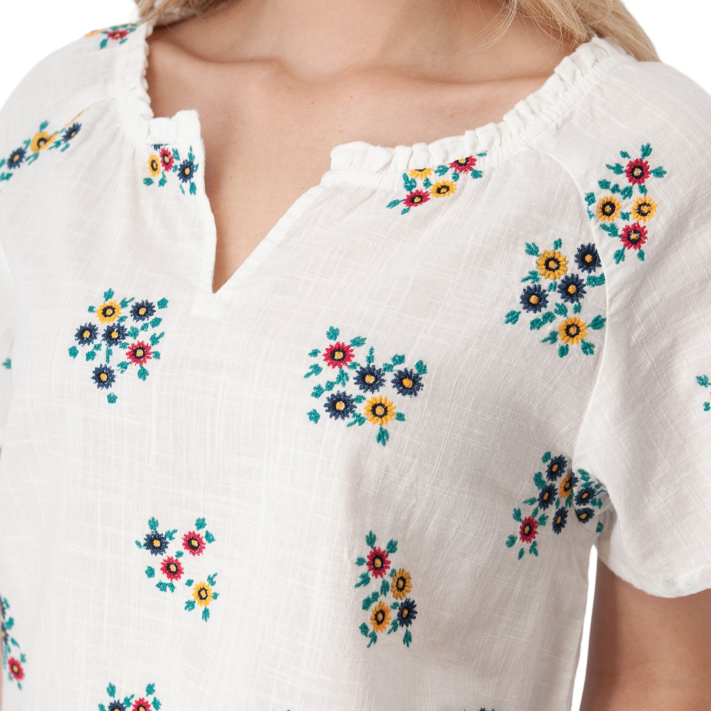 Mariposa Top - White