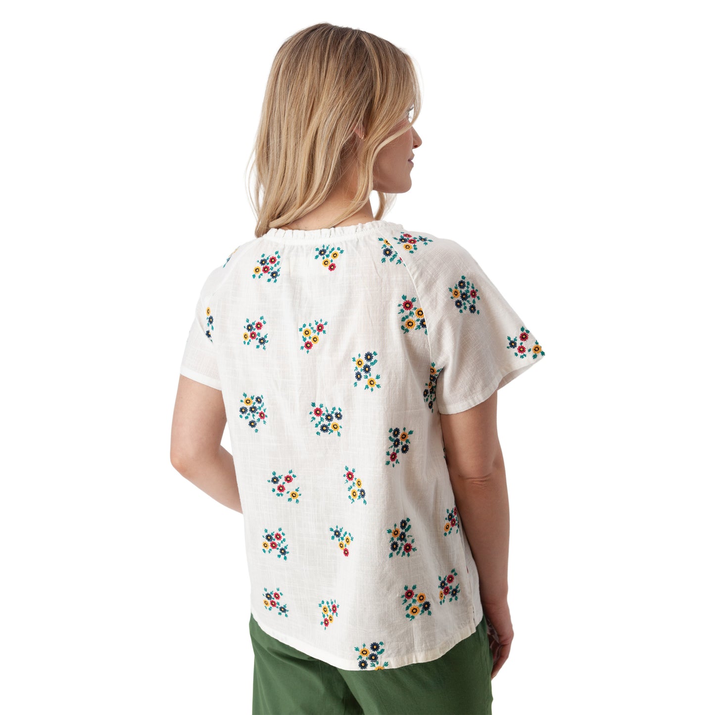 Mariposa Top - White