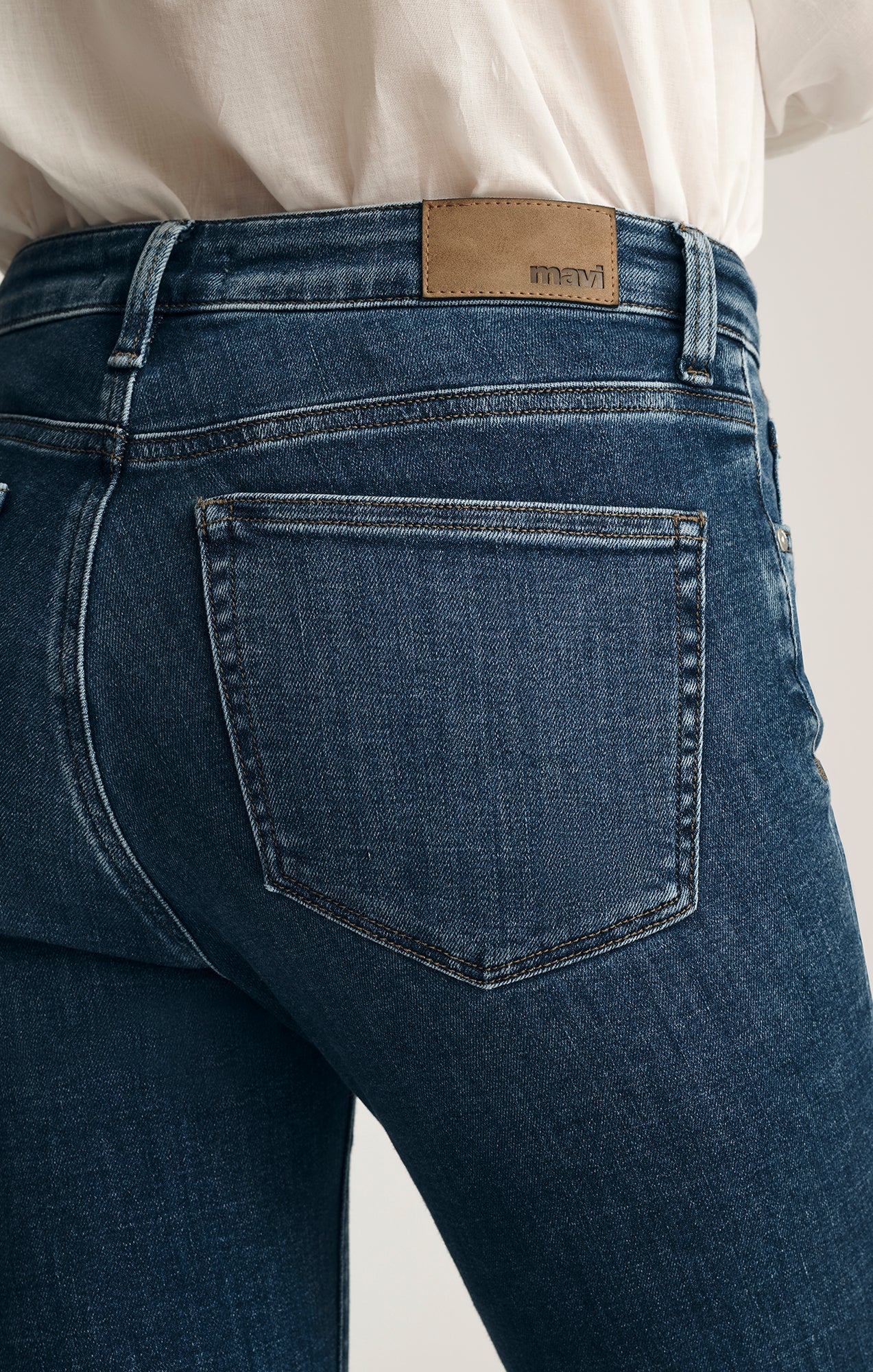 Kathleen Dark Brushed Jeans