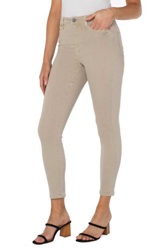Abby High Rise Ankle Skinny Jean Chi-Chai-Tan
