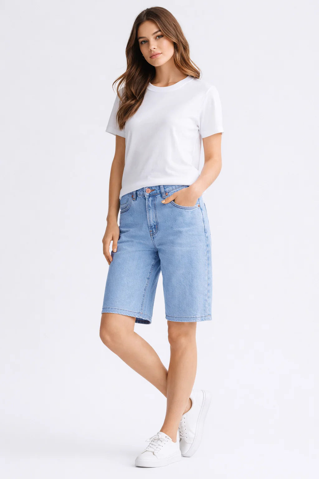 Deborah Denim Bermuda