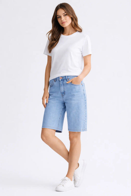 Deborah Denim Bermuda