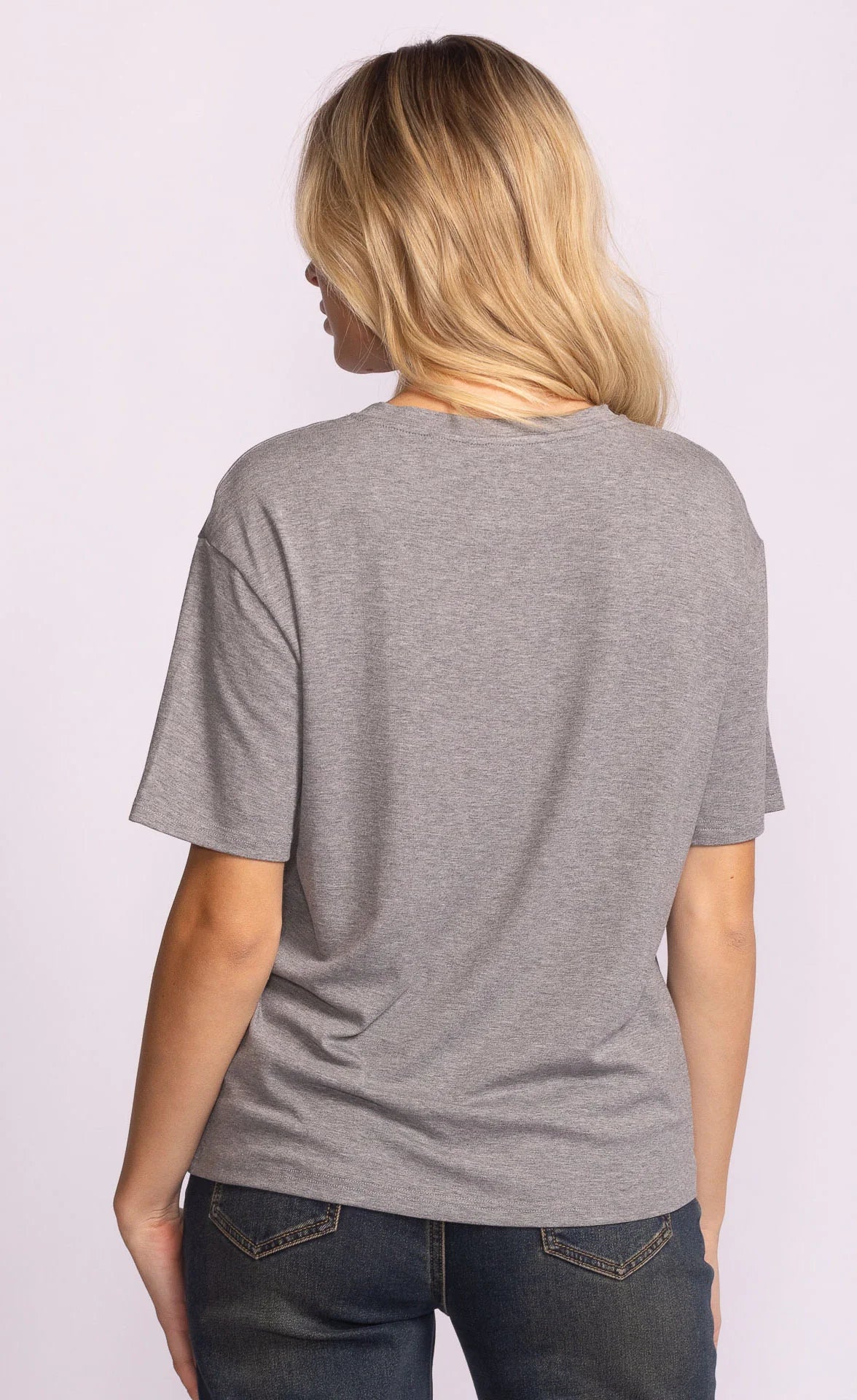 The Camilla Top - Grey