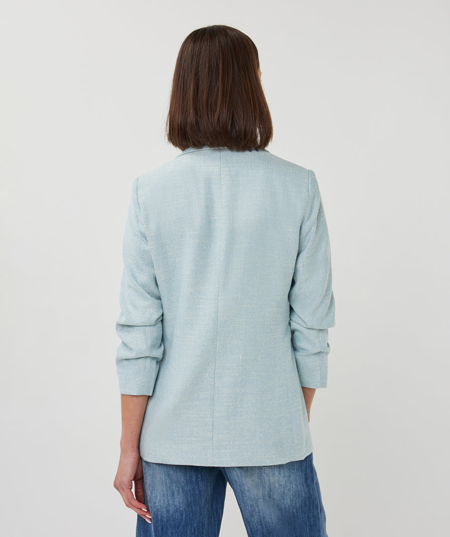 Blazer Linen Look