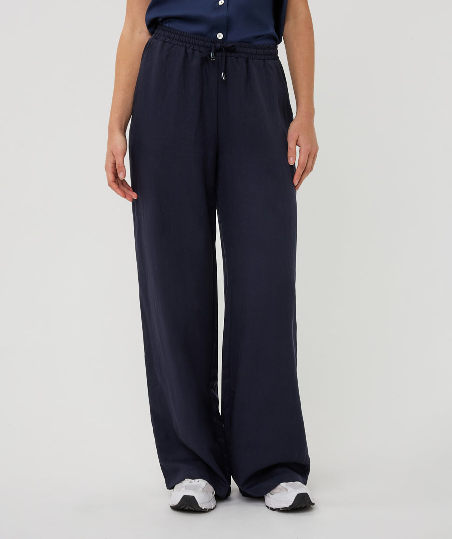 Trouser Tencel Elastic Waistband